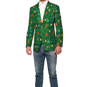 Suitmeisterâ¢ Grøn Jule Blazer M. lys